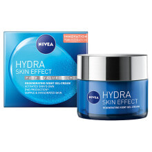 Nivea Hydra Skin Effect Восстанавливающий ночной гель-крем 50 мл