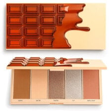 Make-up Palette - I Heart Revolution Chocolate Face Palette Waffle