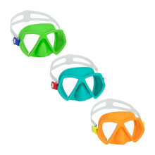 Masks and snorkels for scuba diving