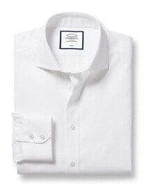 Белые мужские классические рубашки Charles Tyrwhitt купить от $41