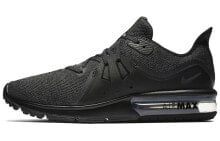 Nike Air Max Sequent 低帮 跑步鞋 男款 黑 运动 / Кроссовки Nike Air Max Sequent 921694-010