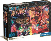 Clementoni CLE puzzle 1000 Compact Anime OnePiece 39922