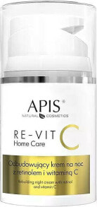 Regenerierende Nachtcreme mit Retinol und Vitamin C - APIS Professional Re-Vit C Home Care Rebuilding Night Cream With Retinol & Vitamin C