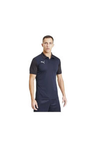 656577-06 Teamgoal 23 Sideline Polo Yaka T-shirt Dry-cell Erkek Tişört Lacivert