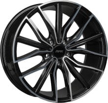 Колесный диск литой RFK Wheels GLS301 metallic black machined face 8.5x19 ET25 - LK5/120 ML82