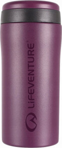 Lifeventure Thermal Mug, Matt Purple