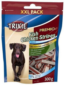 Лакомства для собак Trixie PREMIO Fish and Chicken Strips, XXL package, 300g