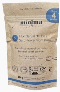 Natürliches Zahnpulver Gesalzene Blume aus Ibiza - Minima Organics Natural Tooth Powder Salt Flower From Ibiza