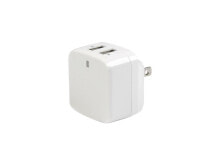 StarTech USB2PACWH Travel USB Wall Charger - 2 Port - White - Universal Travel A