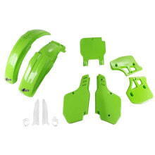 UFO Kawasaki KX 500 1993-1995 KAKIT187F-026 Fork Protectors & Plastics Kit