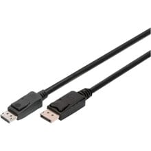 DIGITUS DisplayPort 1 m St/St m/lock UHD 8K Cable