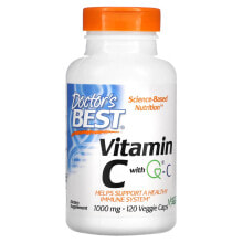 Vitamin C with Q-C, 500 mg, 120 Veggie Caps