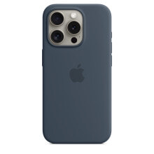 Apple iPhone 15 Pro Si Case Storm Blue