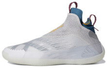 adidas N3xt L3V3L Futurenatural 防滑耐磨轻便 中帮 复古篮球鞋 男款 灰蓝 / Кроссовки Adidas N3xt L3V3L Futurenatural GY2756