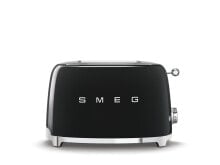 Тостеры тостер на 2 ломтика Smeg 50's Style TSF01BLEU черный
