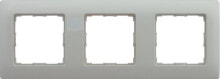 Умные розетки, выключатели и рамки kOS Triple frame Vena white (510483)