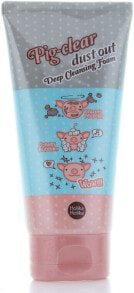 Gesichtsreinigungsschaum - Holika Holika Pig Clear Dust Out Deep Cleansing Foam