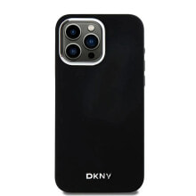 DKNY Dkhmp14XSmchlk iPhone 14 Pro Max 6.7 Liquid Silicone Small phone case