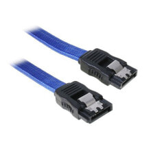 Компьютерные кабели и коннекторы bitFenix SATA 6Gb/s, 0.3m кабель SATA 0,3 m Синий BFA-MSC-SATA330BK-RP