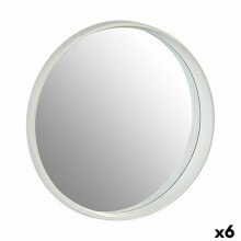 Wall mirror Metal Plastic Mirror 40 x 4,4 x 40 cm (6 Units)