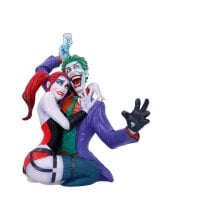 Купить развивающие игровые наборы и фигурки для детей DC Comics: DC COMICS The Joker & Harley Quinn Bust Figure