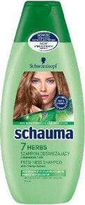 Schauma 7 Herbs Shampoo Шампунь с растительными экстрактами для жирных волос 400 мл