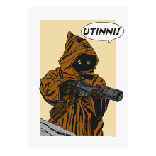 Wandbild Star Wars Comic Quote Java