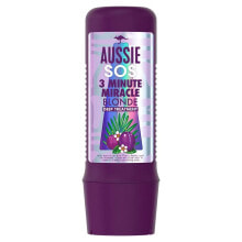 AUSSIE 3 mm Sos Blonde Mask 225ml