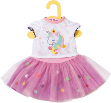 Одежда для кукол dolly Moda Unicorn Shirt with Tutu 43cm Комплект одежды для куклы 870495
