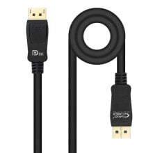 NANOCABLE DisplayPort 1.4 M/M Video Cable 2 m