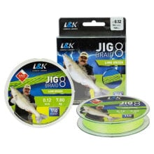 L&K LK JIG 8 Teflon 110 m Braided Line