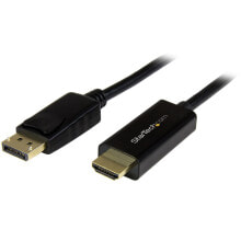 StarTech.com DP2HDMM2MB видео кабель адаптер 2 m HDMI Тип A (Стандарт) DisplayPort Черный