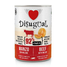 Купить товары для собак DISUGUAL: DISUGUAL Fruit Beef Melon 6x400g Wet Dog Food