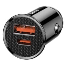 BASEUS 30W 3A 1xUSB-A 1xUSB-C Car Charger