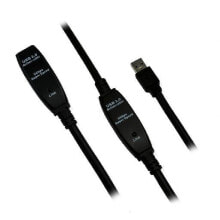 MCL MC923AMF/A-25M - 25 m - USB A - USB A - USB 3.2 Gen 1 (3.1 Gen 1) - 2500 Mbit/s - Black