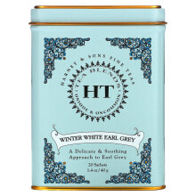 Харни энд сонс, HT Tea Blends, зимний белый чай Эрл Грей, 20 пакетиков, 40 г (1,4 унции)