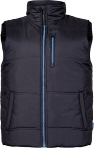 Другие средства индивидуальной защиты Lahti Pro Insulated Vest Black and Blue Size M (L4130802)