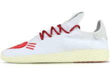 Human Made x Pharrell Pharrell Williams x adidas originals Tennis Hu Love 联名 白红 / Кроссовки Human Made x Pharrell Pharrell Williams x Adidas originals Tennis Hu Love EF2392