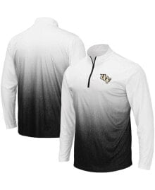 Купить мужские куртки Colosseum: Men's Gray UCF Knights Magic Team Logo Quarter-Zip Jacket