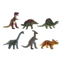 Dinosaur DKD Home Decor 6 Pieces 36 x 12,5 x 27 cm