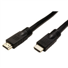 ROLINE 14.01.3452 HDMI кабель 15 m HDMI Тип A (Стандарт) 2 x HDMI Type A (Standard) Черный