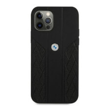 BMW Bmhcp12Mrsppk iPhone 12 Pro 6.1 Leather Curve Perforate phone case