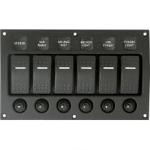 TALAMEX Switchpanel Curved Design 6 Switches