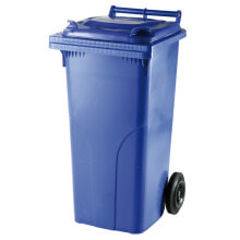Мусорные ведра и баки Waste and trash can container ATESTS Europlast Austria - blue 120L