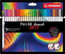 Stabilo Flamaster STABILO Pen 68 brush etui kartonowe 30 szt. ARTY 568/30-21-20