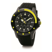 Женские наручные часы Женские наручные часы с черным силиконовым ремешком  Folli Follie WF1Y002ZDZ ( 40 mm)