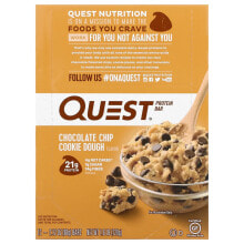Протеиновые батончики и перекусы Quest Nutrition, Protein Bar, Cinnamon Roll, 12 Bars, 2.12 oz (60 g) Each (Discontinued Item)
