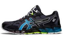 Asics Gel-Quantum 360 6 运动 透气防滑耐磨 低帮 跑步鞋 男款 黑蓝 / Кроссовки Asics Gel-Quantum 360 6 1201A062-008