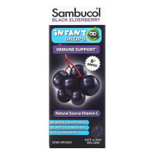 Vitamins and dietary supplements to strengthen the immune system sambucol, Black Elderberry, Infant Drops, 6+ Months, 0.68 fl oz ( 20 ml)