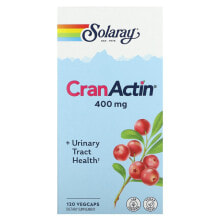 Solaray, CranActin, 400 mg, 60 VegCaps